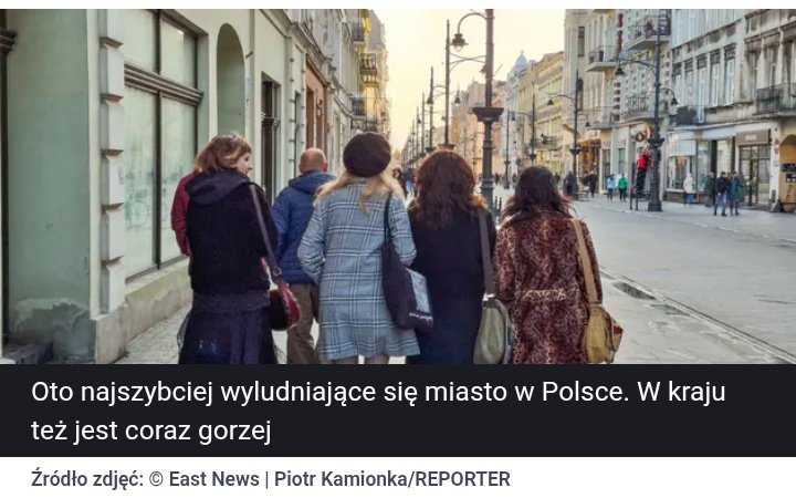 LKraskowski's tweet image. #Łódź zmaga się z największym spadkiem liczby mieszkańców w Polsce – wynika z danych GUS. 
Od 2002 r. populacja miasta zmniejszyła się o ponad 130 tys. osób.