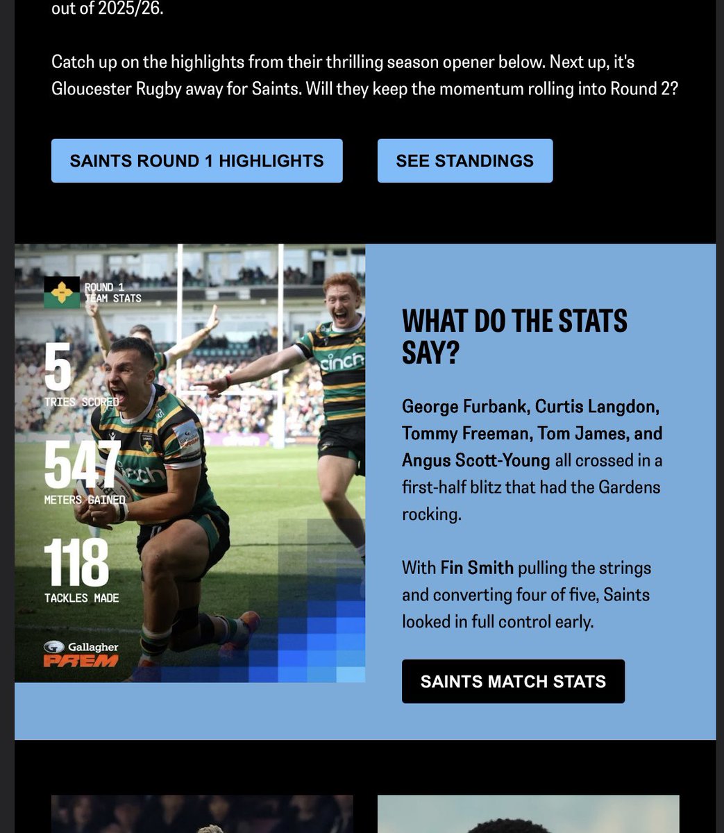 Andywyatt67's tweet photo. @premrugby  - Perhaps you should stop using AI to send your emails - George, Curtis, Tommy, Tom and Fin weren’t even in the team???? https://t.co/hMllPGuydu
