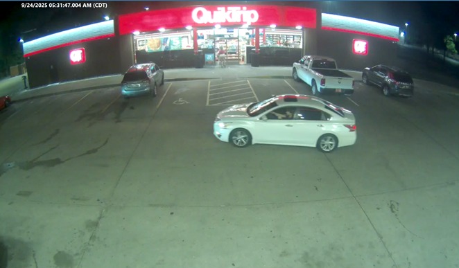 DEBIT CARD FRAUD -- Do you know this man?
Detectives with the Tulsa Police Financial Crimes Unit are trying to identify the male seen in the photos below.
On September 24th, 2025, the man entered the QuikTrip at 71st and Riverside and made three purchases using a stolen debit