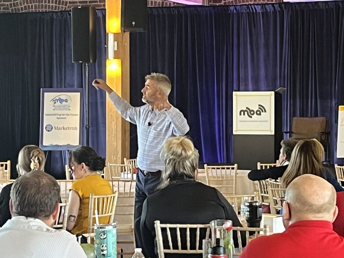 Derron Steenbergen is back by popular demand at the MBA Annual Conference with his presentation “Smart C.A.S.T’s Land Bigger Fish: Sales Strategies the Work.” Thank you to our sponsor <a href="/Marketron/">Marketron</a>!