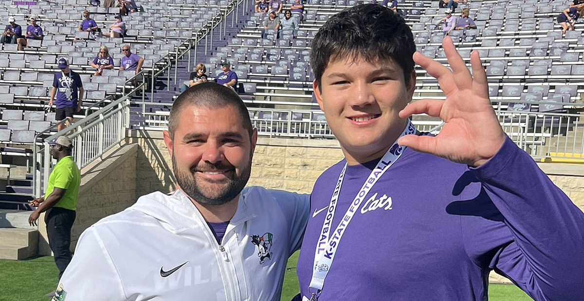 Kansas State left a strong impression on Highlands Ranch (Colo.) Valor Christian 2027 offensive tackle Liam Chang 247sports.com/college/kansas…