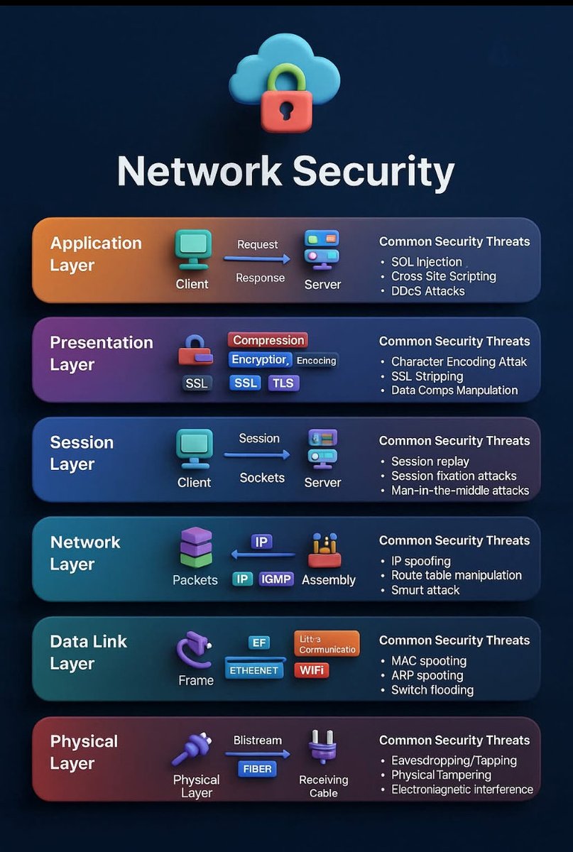SecurityTrybe's tweet image. Network Security