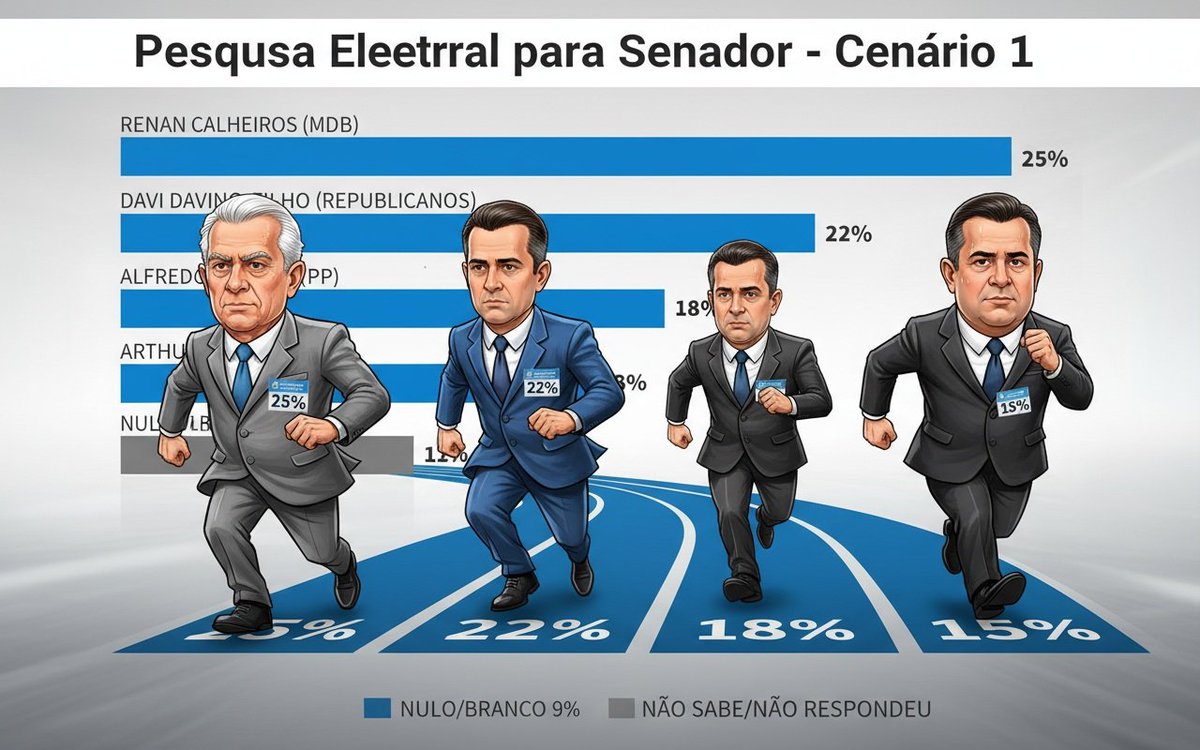 👉  caduamaral.blogspot.com/2025/09/ultima…

Última pesquisa ao Senado em Alagoas esqueceu de um “pequeno” detalhe: o segundo voto.