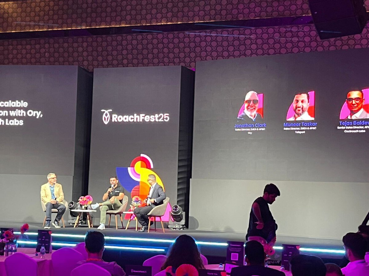 goteleport's tweet image. Proud to have sponsored RoachFest Bangalore, @CockroachDB’s user conference. Thanks to Cockroach Labs for hosting the community, to our partner @applied_cloud for joining, and to Muneer Taskar for speaking on stage!