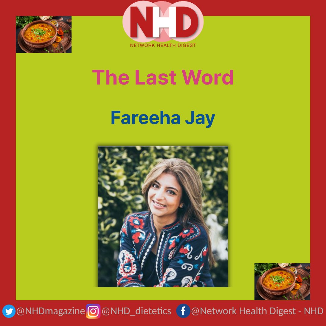 💡The Last Word💡⁠
⁠
Check out August/September article by Fareeha Jay, RD.⁠
⁠
Fareeha is a freelance dietitian with a specialist interest in South Asian diets and provides specialist advice to South Asians across the globe.⁠

<a href="/FareehaJay/">Fareeha Jay</a> <a href="/DiverseNutr/">The Diverse Nutrition Association</a> <a href="/BDA_CVD/">BDA CVD Specialist Group</a>