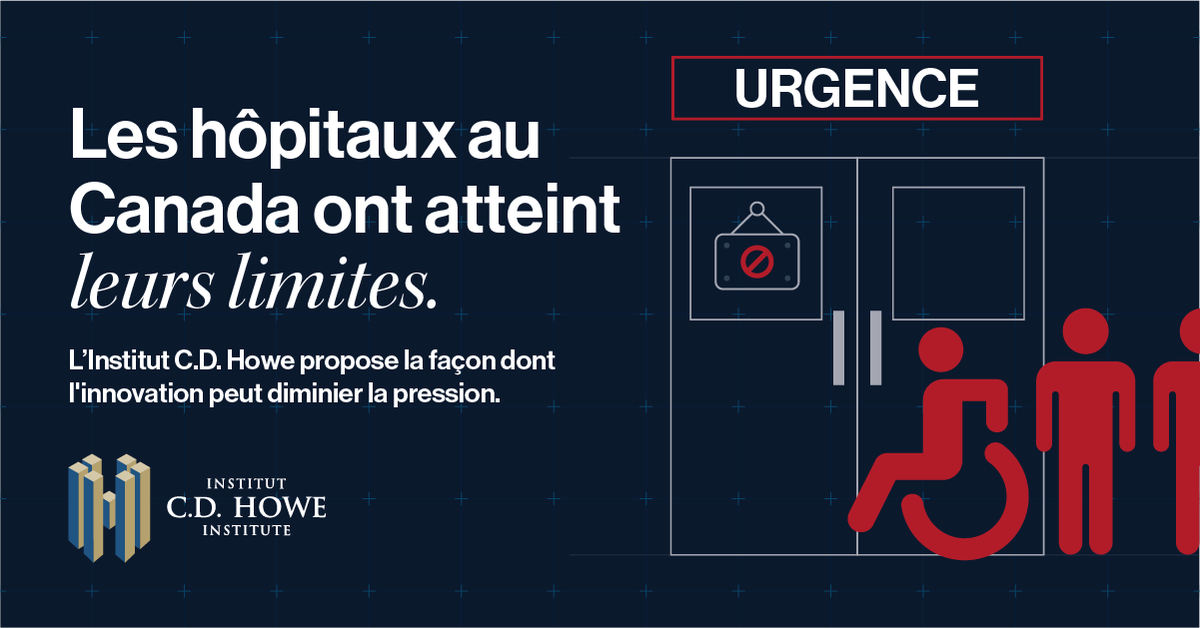 C.D. Howe Institute (@cdhoweinstitute) on Twitter photo Les hôpitaux partout au Canada sont débordés. Notre travail souligne comment l’innovation peut aider à alléger la pression sur notre système de santé. cdhowe.org/unlocking-our-… Les hôpitaux partout au Canada sont débordés. Notre travail souligne comment l’innovation peut aider à alléger la pression sur notre système de santé. cdhowe.org/unlocking-our-…
