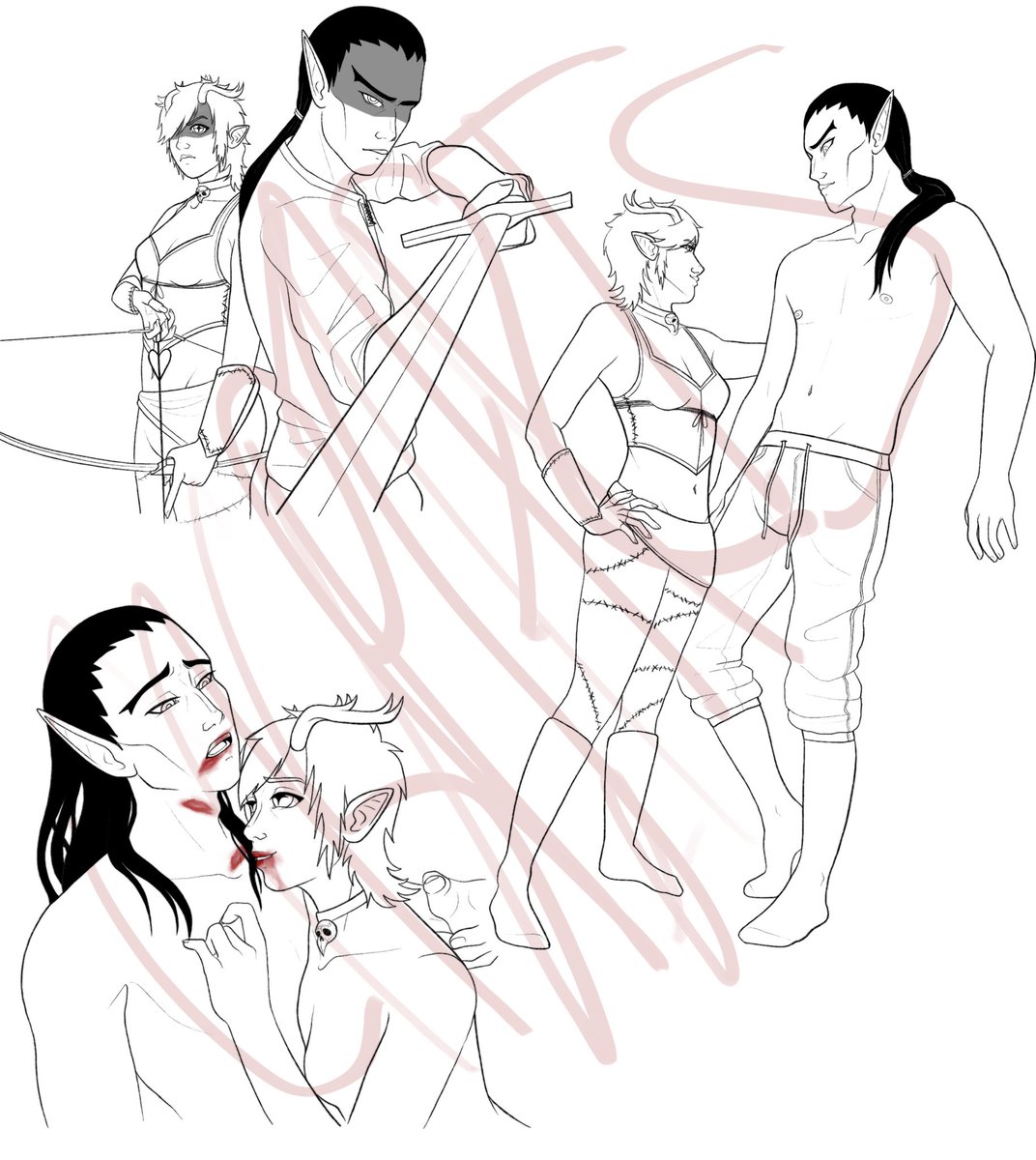 caspiarts's tweet photo. *bites and shakes them.*

#Taliesin #skyrim #Skyrimfanart #skyrimtaliesin #theelderscrolls #tesfanart #bosmeroc #bosmer #woodelf #woodelfoc #altmer #highelf #modcharacter https://t.co/7SvhEUaRrZ