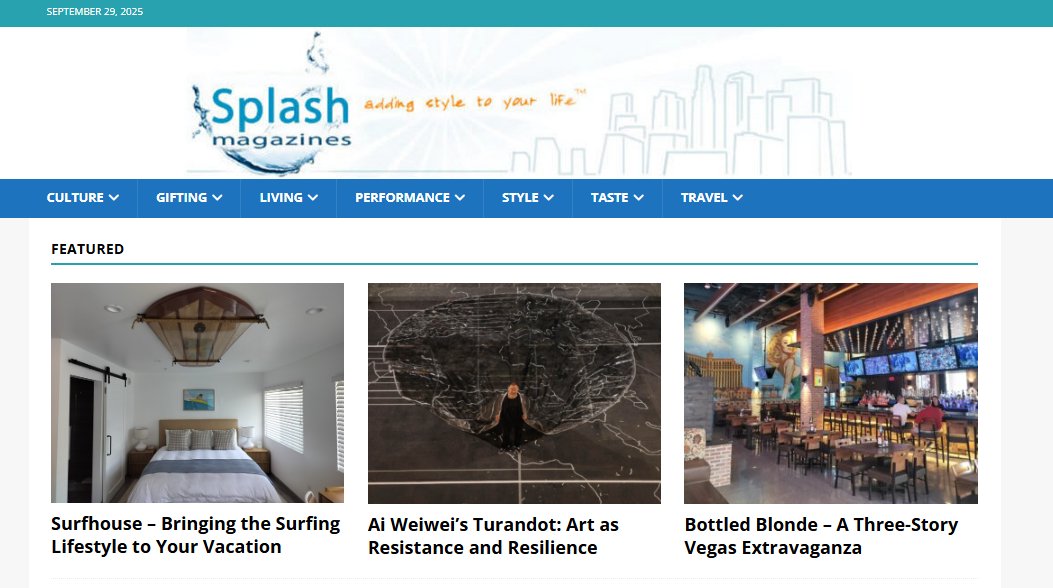 Splash Magazines tweet media