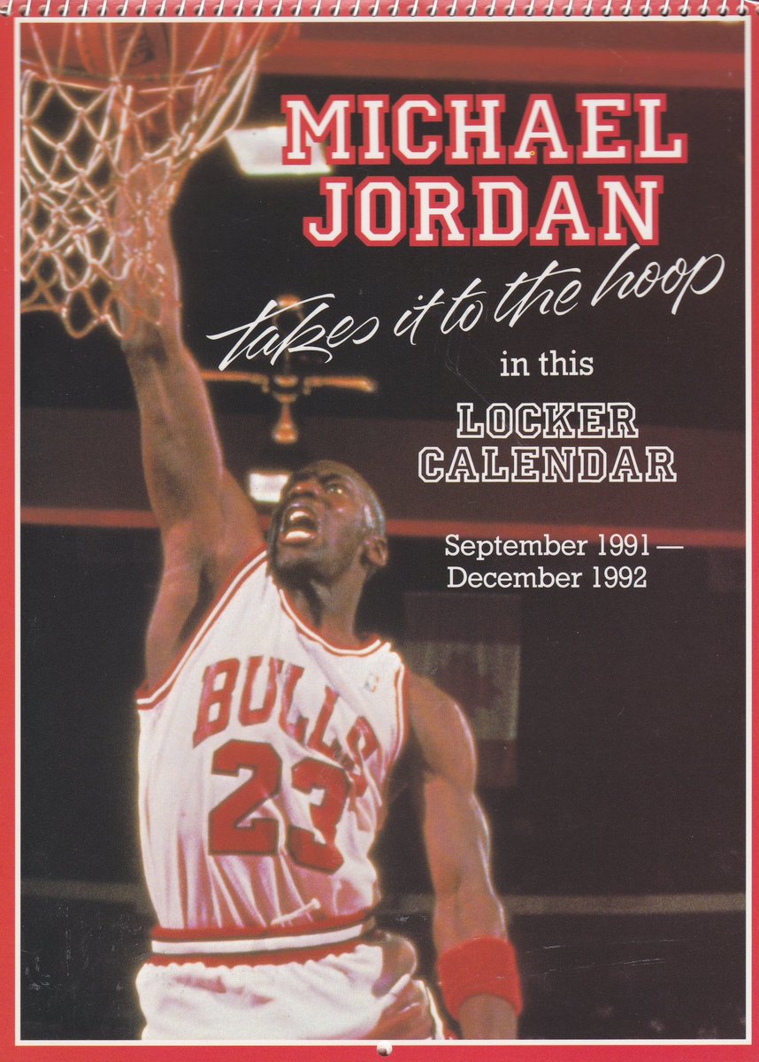 Michael Jordan Calendar
September 1991-December 1992
#Jumpman #AirJordan #MichaelJordan #Jordan #Mj #ChicagoBulls #Chicago #Bulls #NBA #Mj23Covers