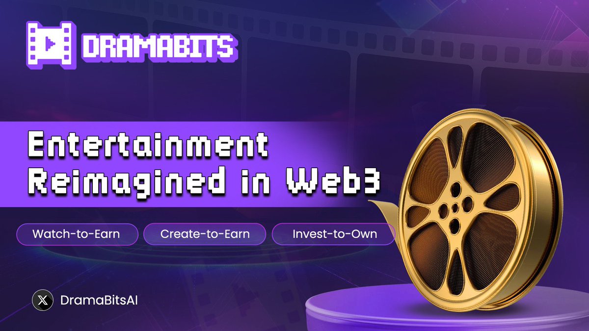 Ox_Max42's tweet image. With @DramaBitsAI, short dramas aren’t just for watching — they’re assets you can own, trade &amp;amp; earn from. 🚀

This isn’t streaming… it’s the future of entertainment.
Watch my video to see why 👇
#DramaBitsAI #Watch2Earn