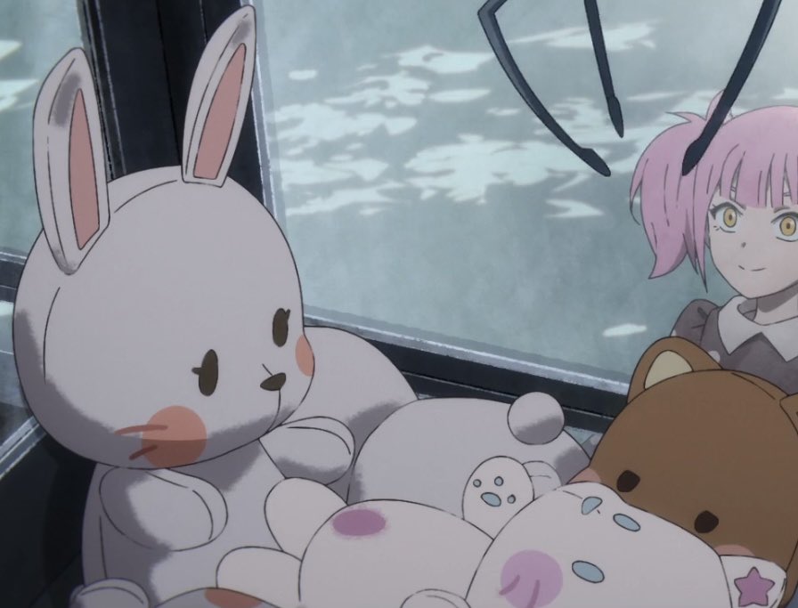 season 2 episode 4 li tianxi’s plushie and a bunny plushie in the claw machine