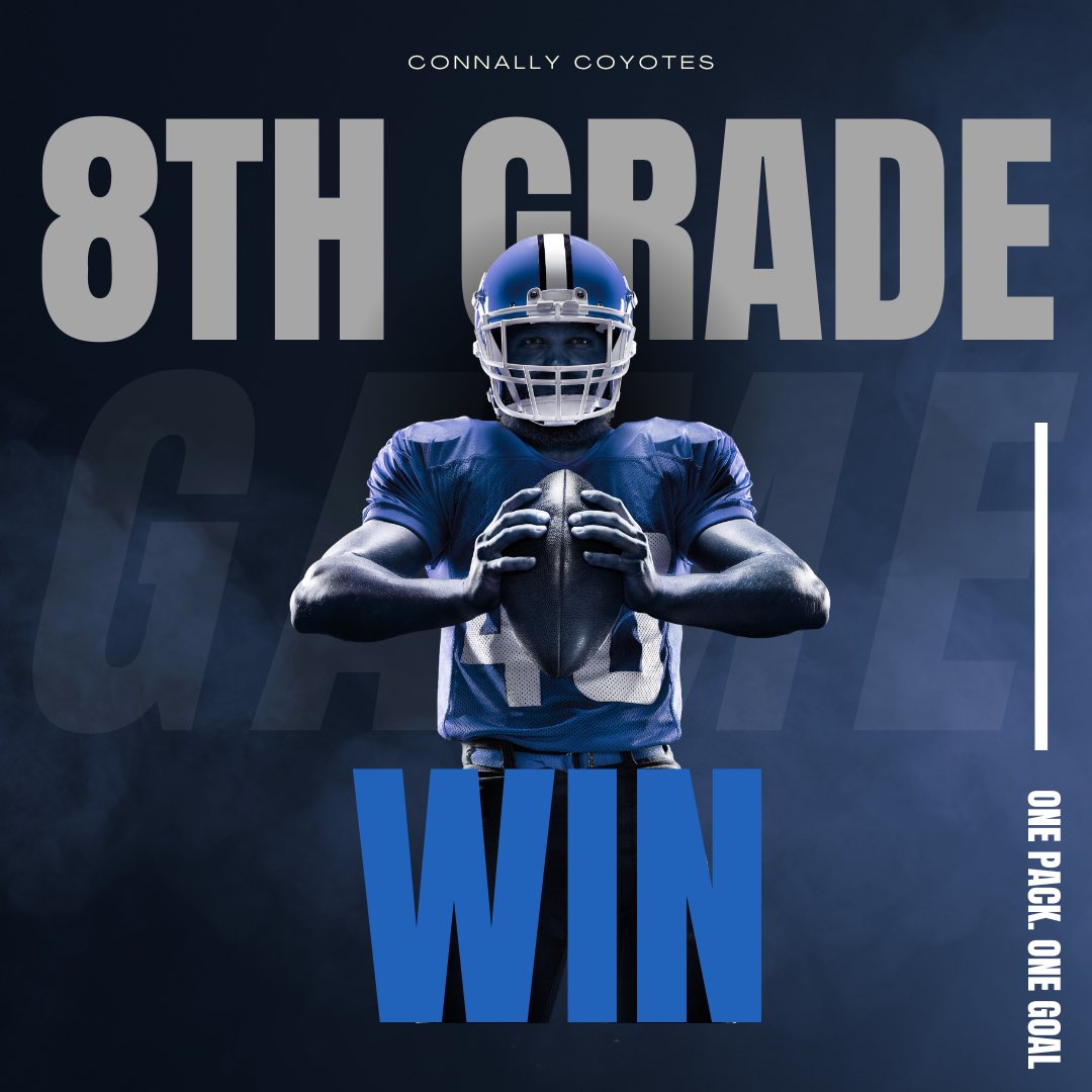 Great weekend for the Coyotes with both 7th and 8th grade coming out with wins! <a href="/NISDConnally/">Connally Coyotes</a> <a href="/WarrenNisd/">Warren Warrior Football (NISD) TX</a>