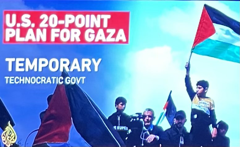 AND, all these 20 points are supposed to activate a peace plan to stop the killings of Gazans ???? For the Regime of Israel, 🤔