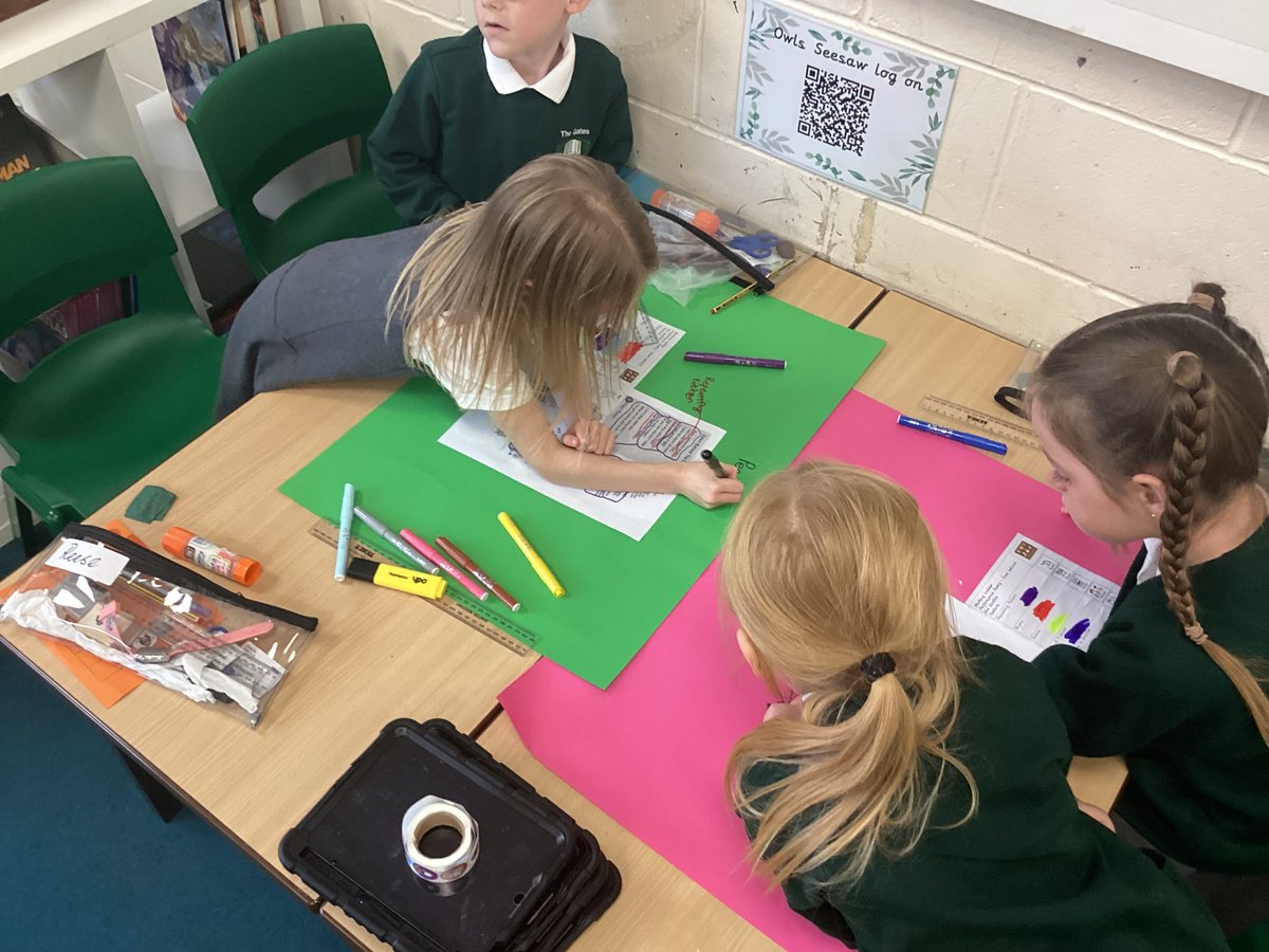 gates_owls's tweet photo. We explored the features of a #performancepoem today as part of our #TheGatesWriting lesson. We worked with partners as we build up to our latest ‘poetry recital’ this week! @MichaelRosenYes https://t.co/M0JjU6sa6h