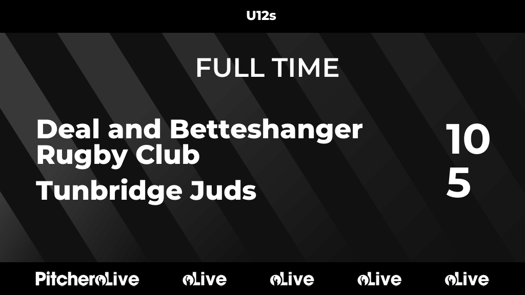 FULL TIME: Deal and Betteshanger Rugby Club 10 - 5 Tunbridge Juds
#DEATUN #Pitchero
dealandbettesrfc.org.uk/teams/191515/m…