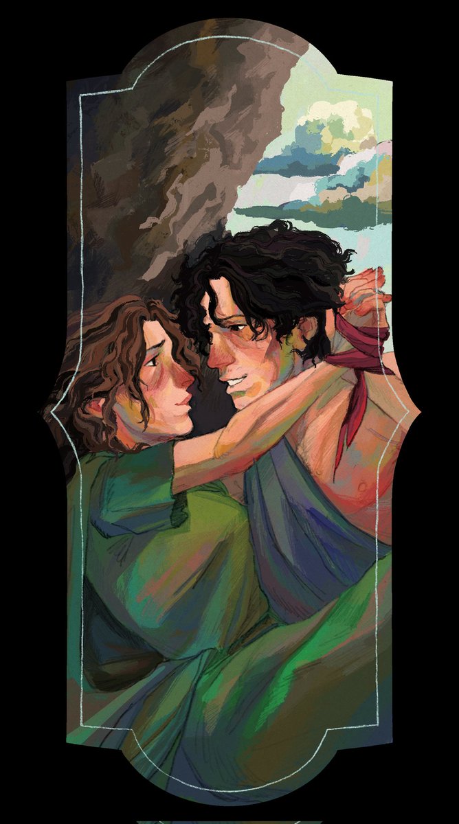 SEACHIME_'s tweet photo. diarmiud and grainne, the lovers of ireland ✨️ https://t.co/Jq8jnsdWyb