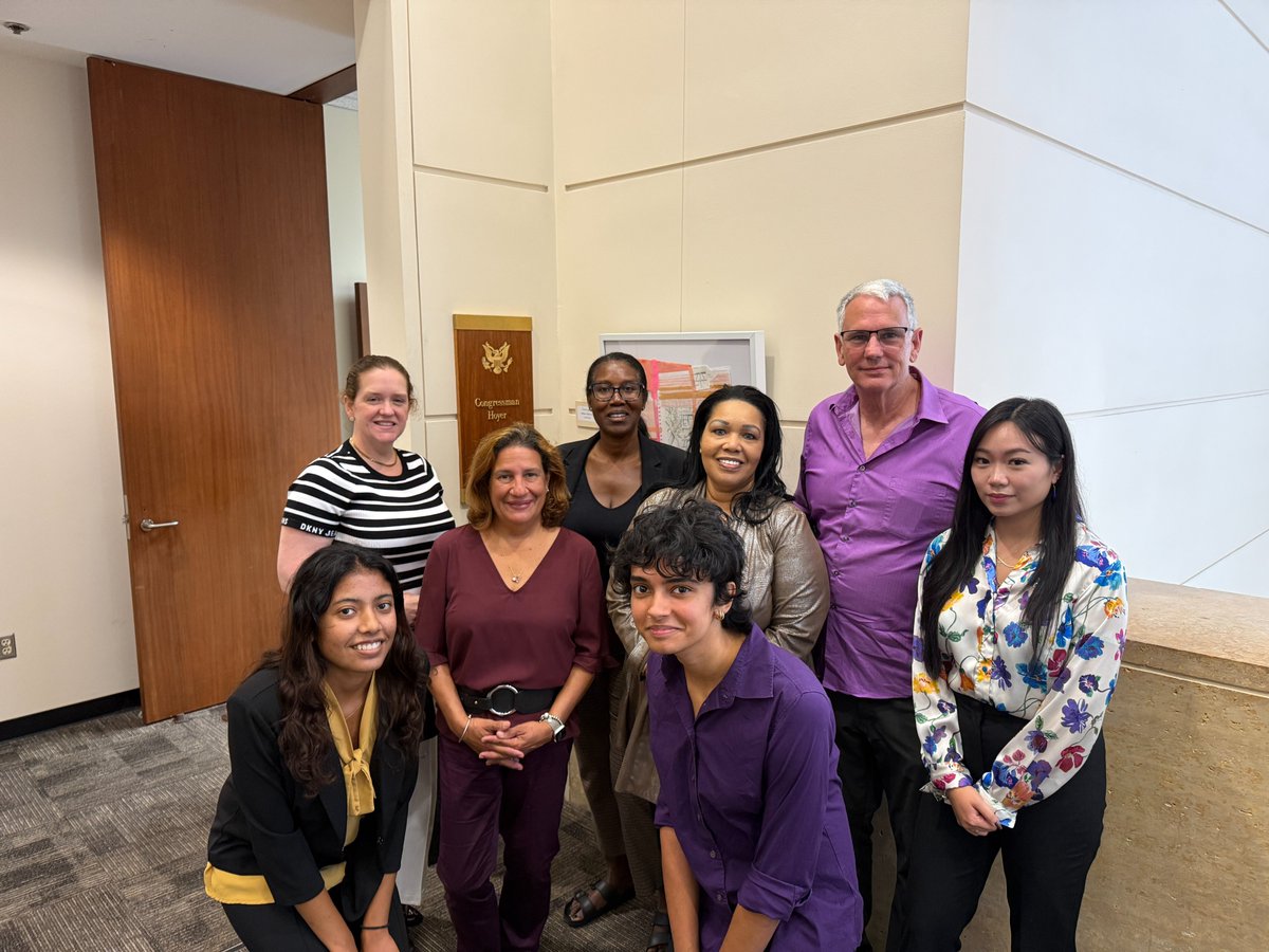 Today, Alzheimer's advocates met with Nichelle from <a href="/RepStenyHoyer/">Steny Hoyer</a>'s office, to share stories, discuss policy priorities, and urge continued support for families impacted by this devastating disease. Thank you for listening and working with us to #EndALZ!