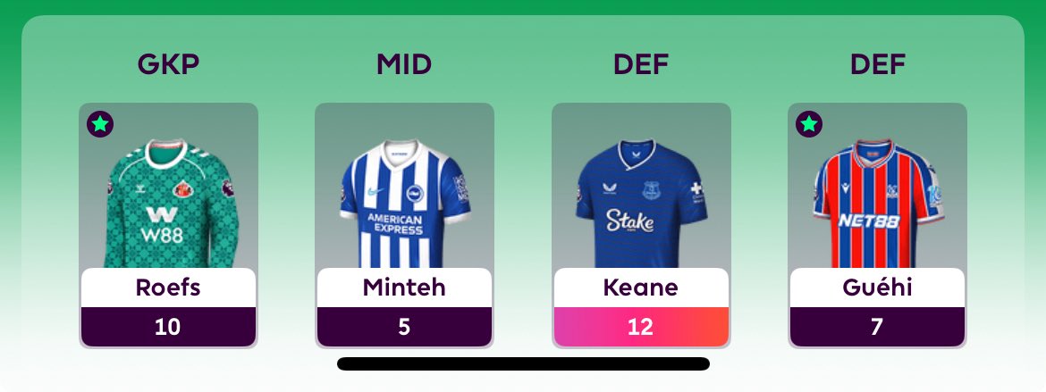 LFCSkyline's tweet image. Made a FH for a friend, messed up the bench slightly 😂

#FPL