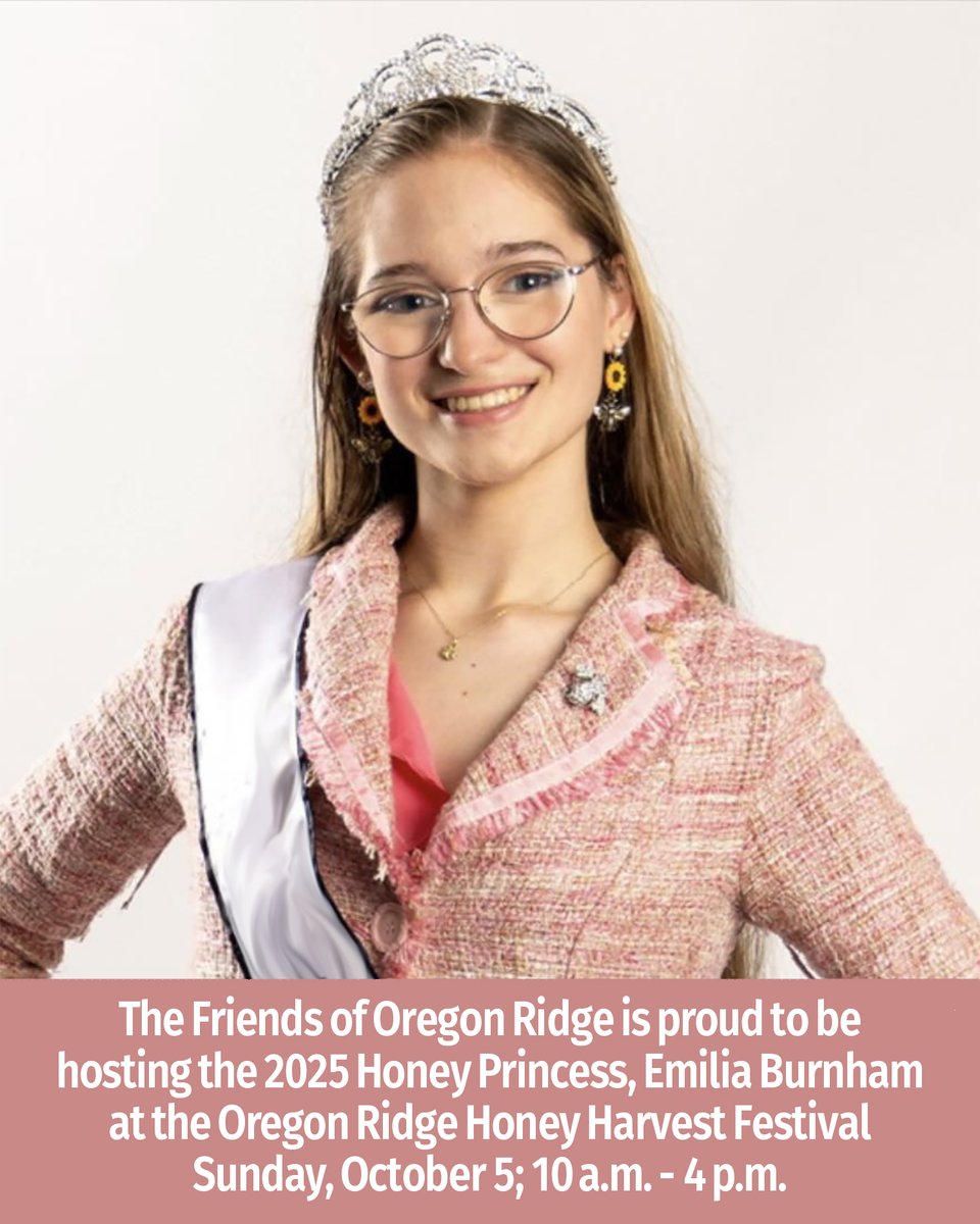 Oregon Ridge Nature Center's
Annual Honey Harvest Festival
Sunday, Oct. 5; 10am - 4pm
$5 per person
Meet Emilia Burnham; spokesperson for the American Beekeeping Federation. She'll be educating the public about honeybees, beekeeping and the benefits of honey and hive products.