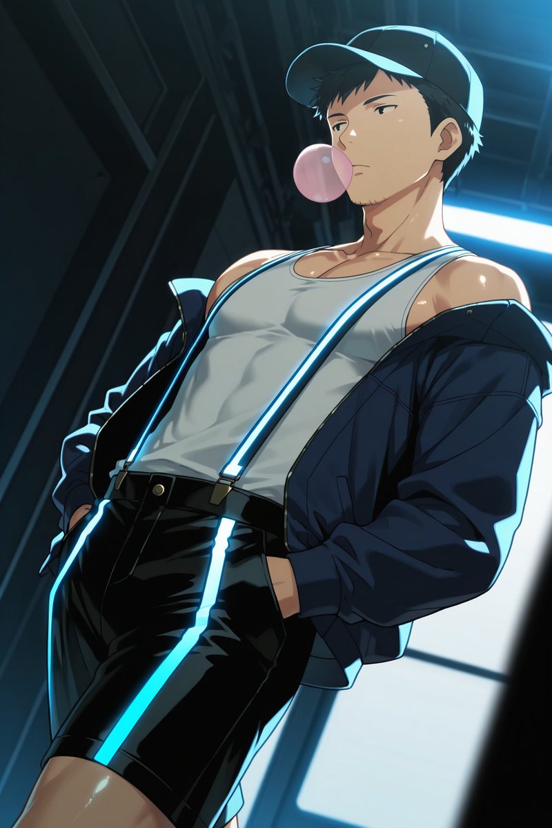 PerviRexartt's tweet photo. Prompt Gallery Ver. SFW, Part 093: Saitou - Mitsuboshi Colors
#Ai #AIart #boys #sfw ( ͡° ͜ʖ ͡°)
Link: https://t.co/fHcGal9C6m
Model made by: @Callenreese7 https://t.co/HqFsShP5YS