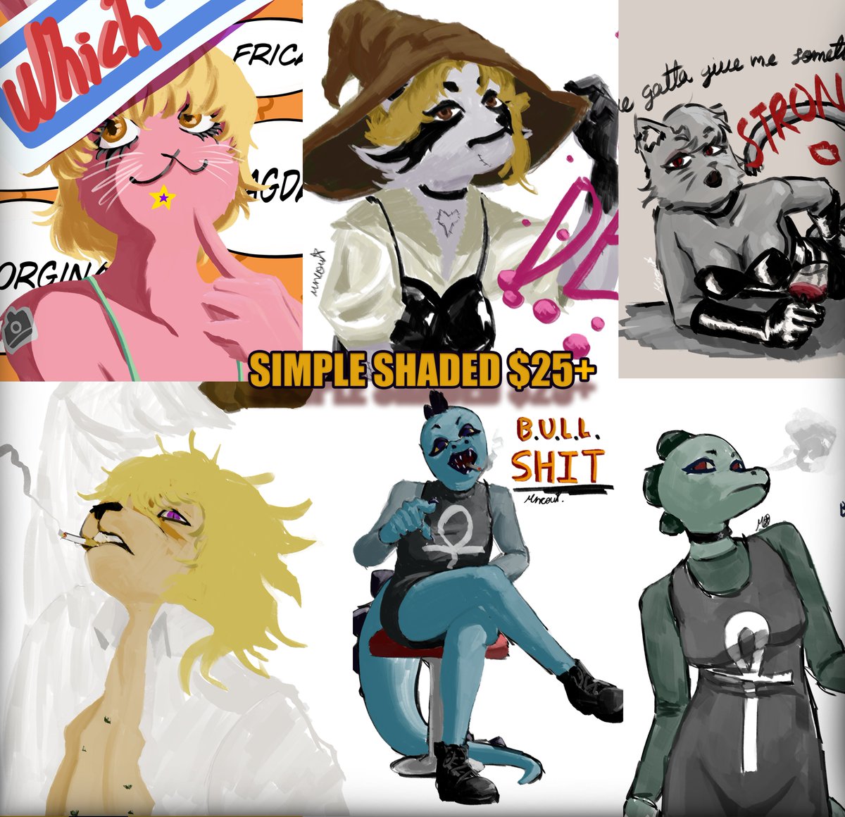 MinCouty's tweet photo. Commission Sheet updated!

Pardon the re-post.
#CommissionSheet #commissionsareopen #anthroart #illustration #furryartwork https://t.co/u1fBWK6TL0