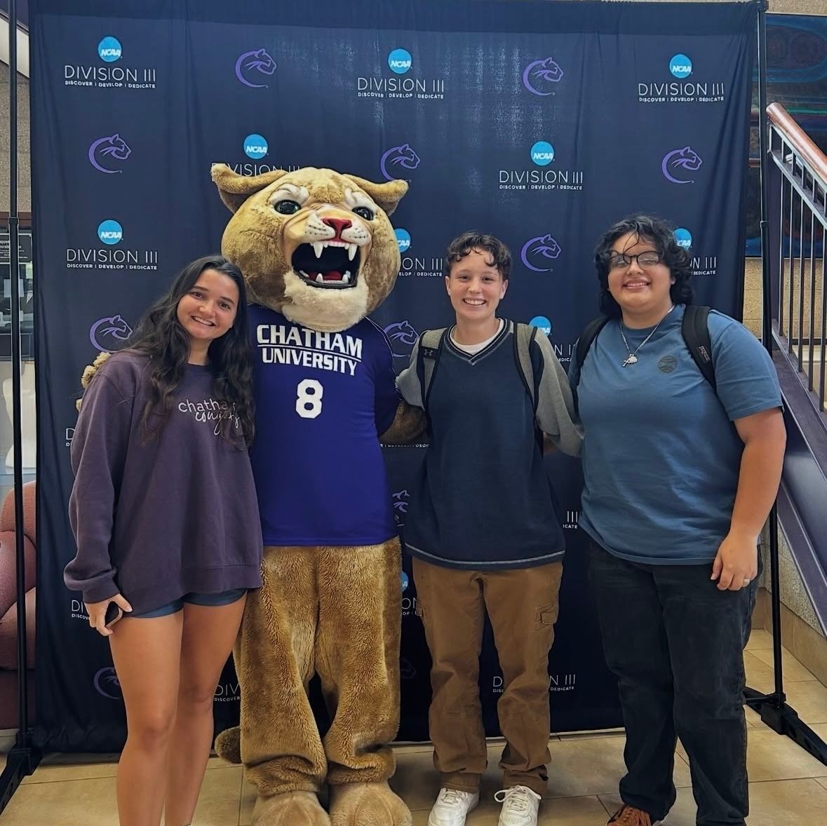 Purple pride is in full swing! 💜🐾 Today’s Spirit Day kicks off Homecoming &amp; Reunion Weekend. See what else is happening this week here: homecoming.chatham.edu — and don’t forget to tag us in your Spirit Day photos! #ChathamGoPurple