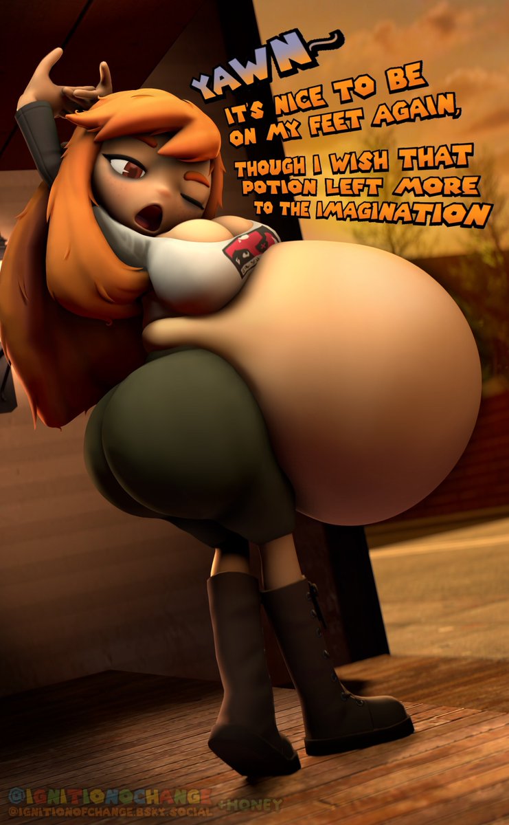 ignitionochange's tweet photo. Meggy's Morning Roundup

The fourth Pregnant Meggy Comm for @faceinchrome

Honey helped touch up the edits to make the render look amazing! https://t.co/P9031vKiAV