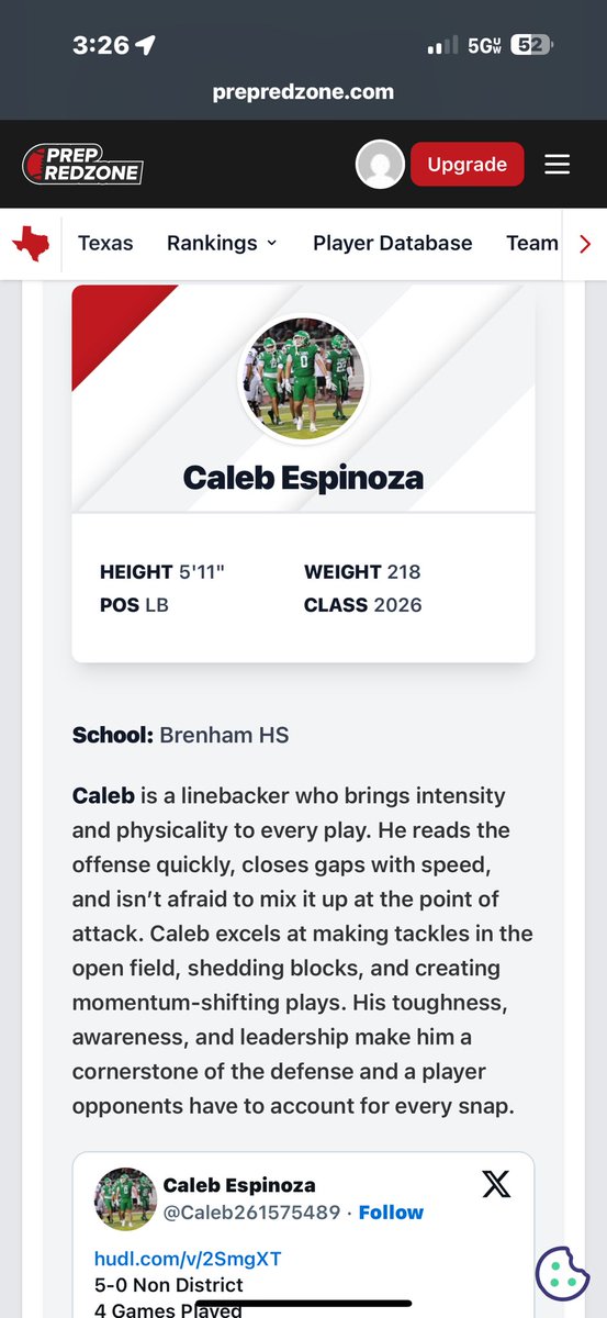 Thank you <a href="/iam_alinedouard/">Coach Alin Edouard</a> for the article! 
<a href="/PrepRedzone/">Prep Redzone 🏈</a>   <a href="/BrenhamFootball/">Brenham Cub Football</a> <a href="/RecruitBrenham/">Brenham Cubs Recruiting</a>