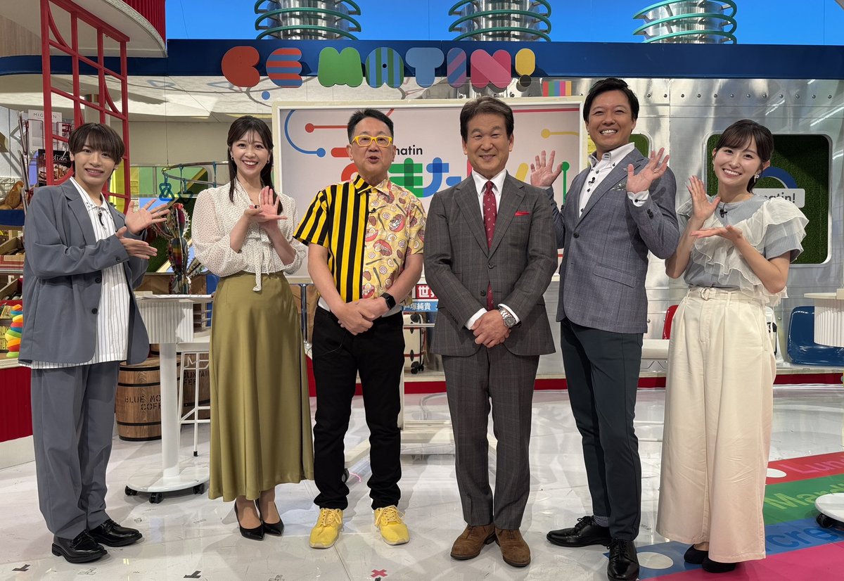 zipkansai's tweet image. きょう9月30日(火)朝 #すまたん はじまりました‼️
15年半応援いただいた皆様へ感謝の最終回✨
名シーン＆全員集合スペシャル❣️辛坊＆森コンビ復活🌈SP企画＆中継＆懐かし映像盛りだくさん😆
#虎谷温子 #立田恭三 #佐藤佳奈 
#辛坊治郎 #森たけし 
#浦陸斗 #斉藤雪乃 #武田訓佳 
#澤口実歩 #大野晃佳…