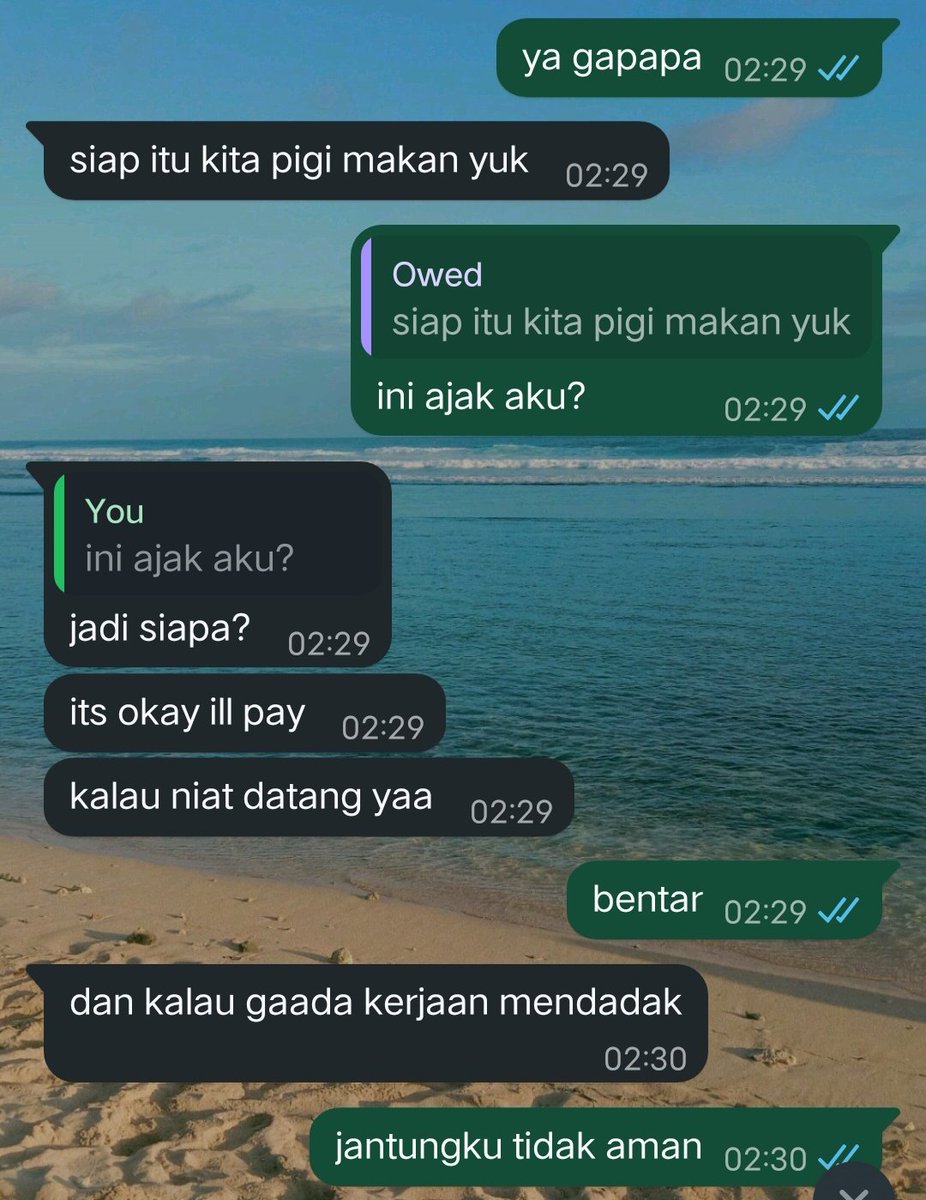 knowing that she wanna have a meal with me already makes me terjungkal in every way possible 🙂🤸🏻‍♀️🙂🤸🏻‍♀️🙂🤸🏻‍♀️