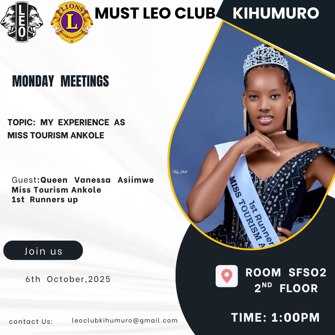 Catch up with our own Queen Vanessa <a href="/AhebzAnna/">Anna Ahebwomugisha</a> <a href="/BakiriraShallon/">Bakirira Shallon</a> <a href="/MariaMutagamba/">Marianne</a> <a href="/AMANYACOHEN001/">KING COHEN AMANYA(MAN OF TOURISMINTERNATIONAL2025)</a> <a href="/ShadiahBany/">Dr.Shadiah Bany🖤🩺💊</a> <a href="/misstourismUga/">MISS TOURISM UGANDA-PA</a>