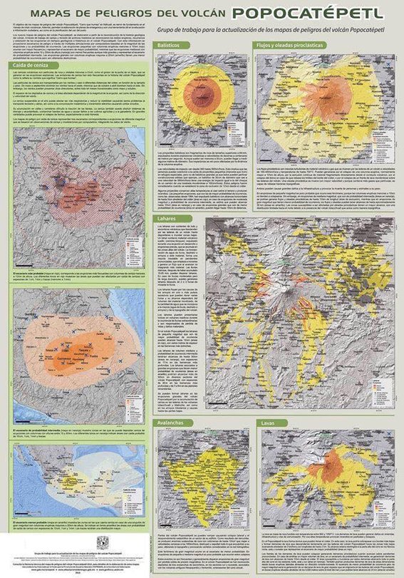 Mapa de riesgos del Popocatépetl 🌋

Es una herramienta que nos ayuda en el manejo de crisis volcánicas y está hecho para que la población tome medidas de autoprotección. ⚠

bit.ly/2PAhzEx ✅

#LaTierraQueNosUne
