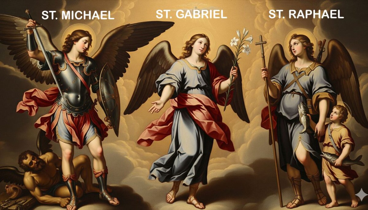 Today we celebrate the Feast of the Archangels—St. Michael, St. Gabriel &amp; St. Raphael. For our students, it’s a reminder of God’s protection, guidance &amp; healing, &amp; a call to live with faith, courage &amp; service.
#FeastOfTheArchangels #StMichael #StGabriel #StRaphael