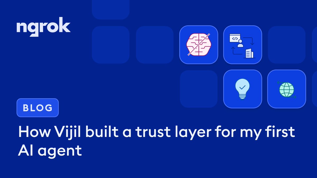 ngrokHQ's tweet photo. AI Agents hallucinate, leak PII, ignore instructions, and break in weird ways all the time. So how do you trust them before shoving to production? 🤔

We tested an AI agent with Vijil AI and ngrok and what we learned about agent failure (and trust) surprised us.

🔗 Read more: https://t.co/s1OcleRODU