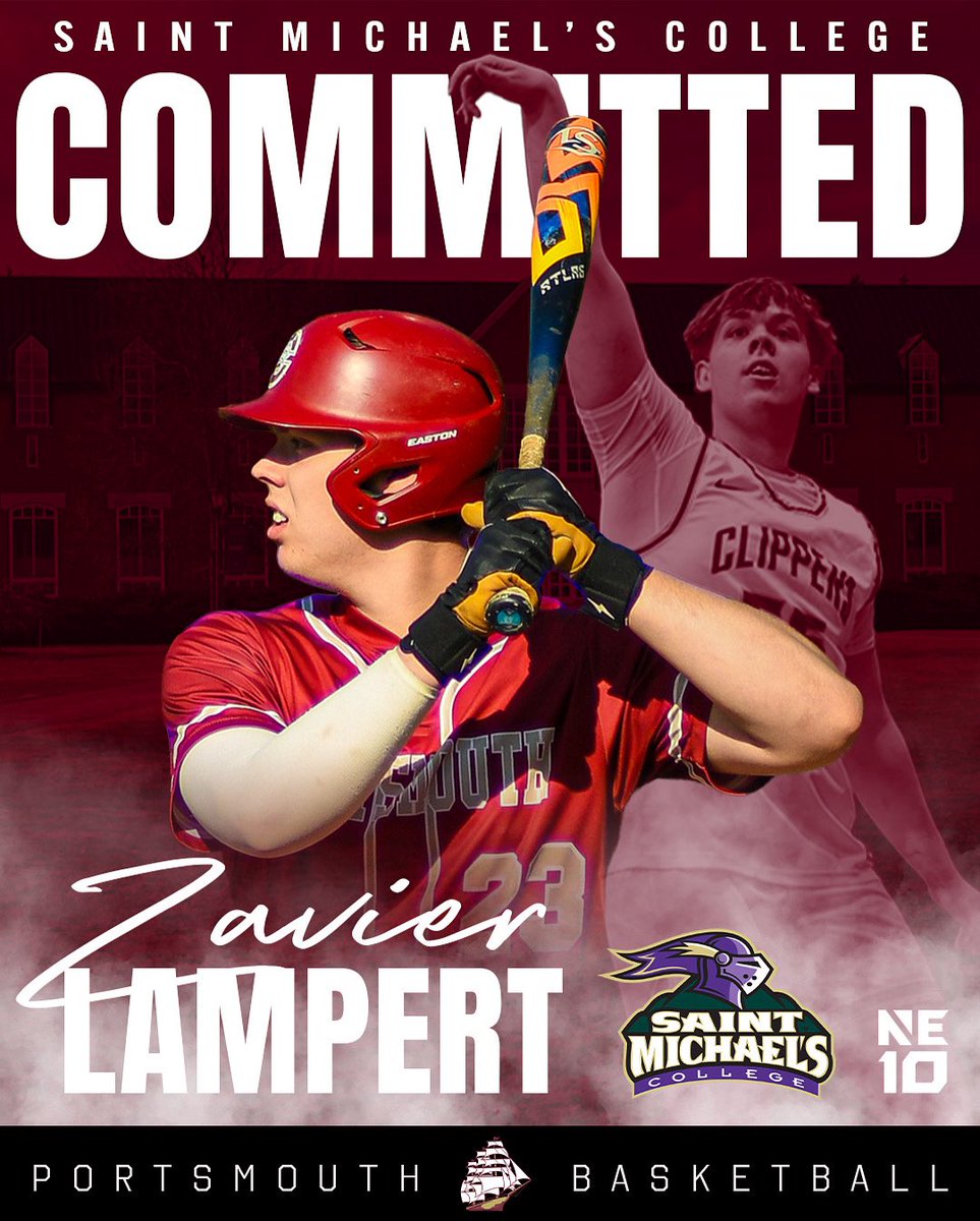 PHSClippersHoop's tweet image. Congratulations to our guy ⭐️ Zavier Lampert ⭐️ on his commitment to Saint Michael’s College to continue his academic and baseball career! We’re so proud of his hard work and dedication—such a special moment for Zavier, his family, and all of Clipper Nation! ❤️⚾️