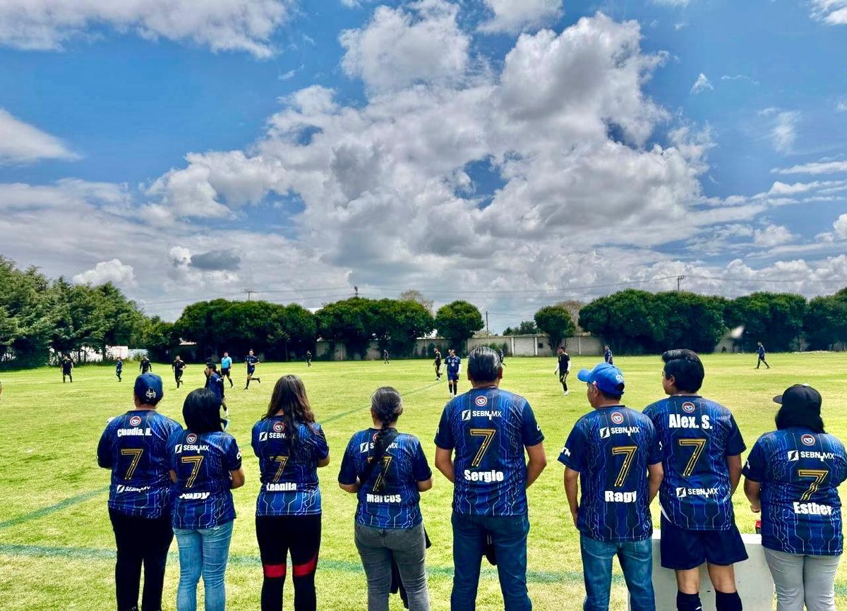 El equipo Sben CTM gana a deportivo de la federación este domingo y estrena sus nuevos y bonitos uniformes en un ambiente familiar donde vimos la presencia de un excelente portero Don Alejandro Soto Téllez en la antesala de LA MORENA  antes La Poderosa "CUMBRE"🇲🇽 <a href="/leobardosoto/">Leobardo Soto</a> 🤝