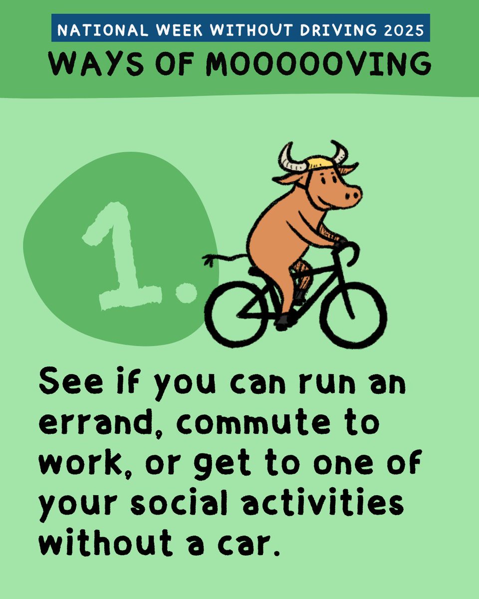 BikeDurham's tweet image. #NationalWeekWithoutDriving is underway and will culminate with Move-A-Bull City - our annual sustainable transit celebration turned massive, car-free open streets event this year. So, what better way to move through National WWD than through the lens of movement?