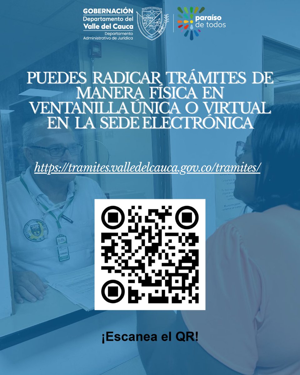 juridicavalle's tweet photo. 📑 Desde el Departamento de Jurídica invitamos a las entidades sin ánimo de lucro y organismos de acción comunal a radicar sus trámites:

🏛️ Ventanilla única – 2° piso Gobernación del Valle 
💻 Virtual 👉 https://t.co/ENXfHM8UyL

✅¡Facilitamos tus gestiones! https://t.co/55ZIkCO7fL