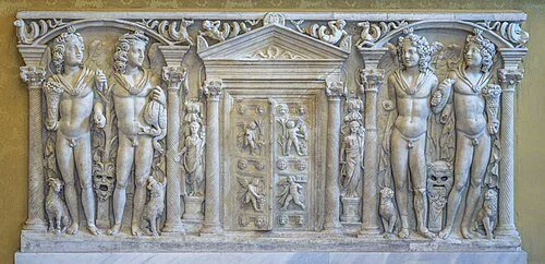 historyinmemes's tweet photo. The Romans had so many different gods that in later antiquity one theologian noted that there were at least three different gods just dealing with doorways, including a specific god for the door's hinge https://t.co/Vyq45LbsMH