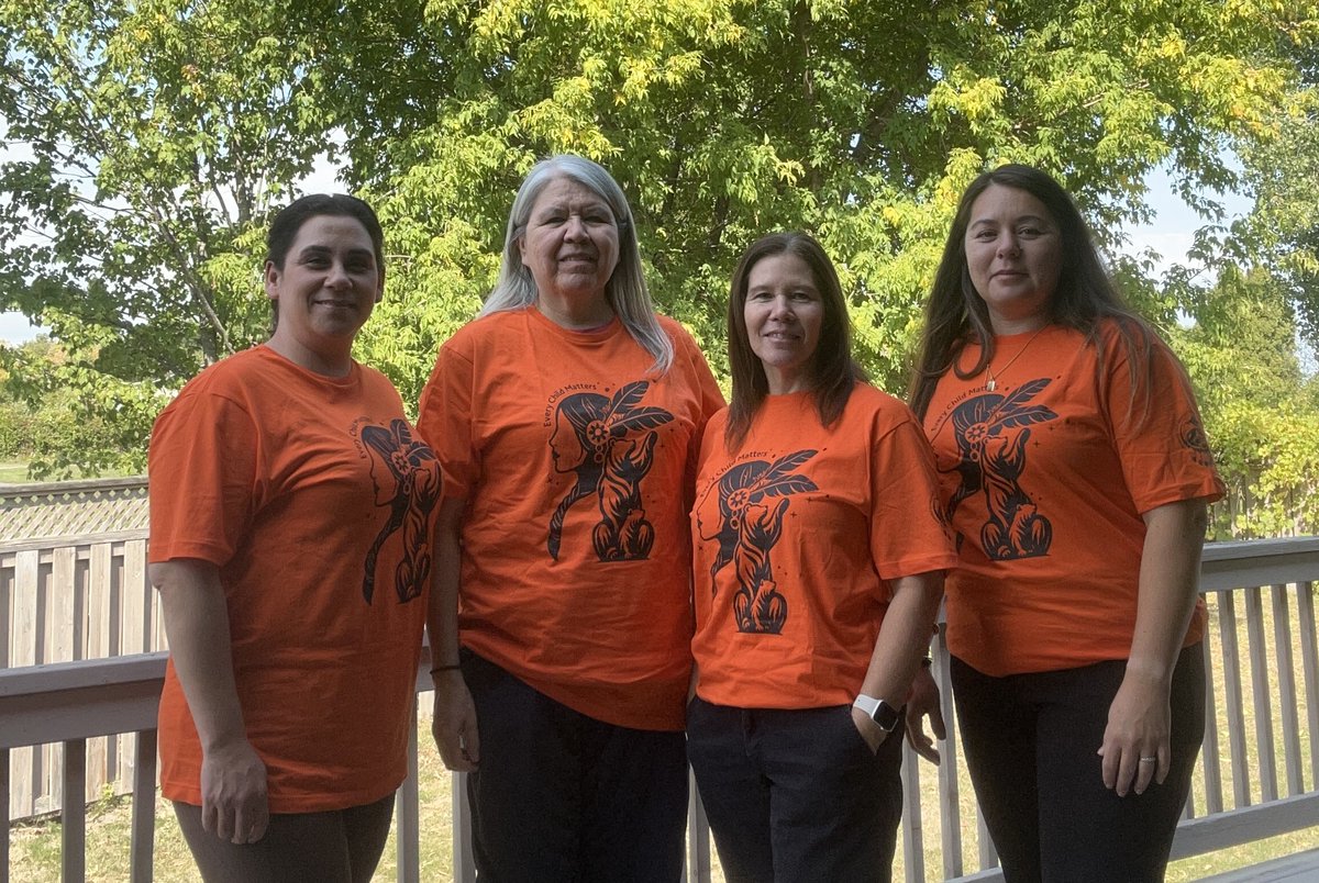 This year, AFN staff and National Chief <a href="/chiefcindyafn/">AFN National Chief Cindy Woodhouse Nepinak</a>  stood together to honour Orange Shirt Day, reflecting on the ongoing impact of residential schools. We encourage you to wear an orange shirt, read the #TRC 94 #CallsToAction, and listen to stories of residential school