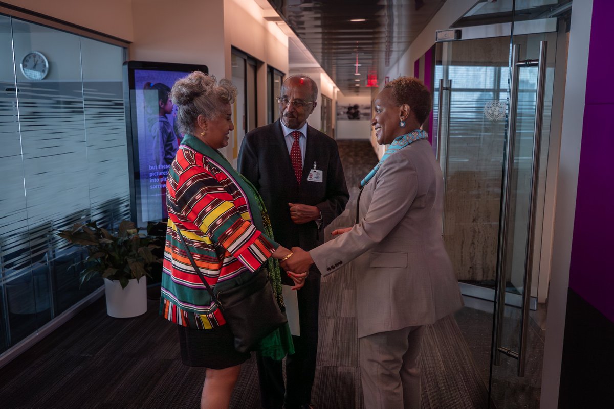 JoyceMsuya's tweet photo. Great exchange with @Ministersaleh during #UNGA80.

Grateful for Eritrea’s clear vision for sustainable development, efforts on food security, and strong collaboration with UN humanitarian leadership. 🇪🇷🇺🇳

You can count on @UNOCHA’s full and continued support.

@Eritrea_UN https://t.co/SoD3xlUC2Q