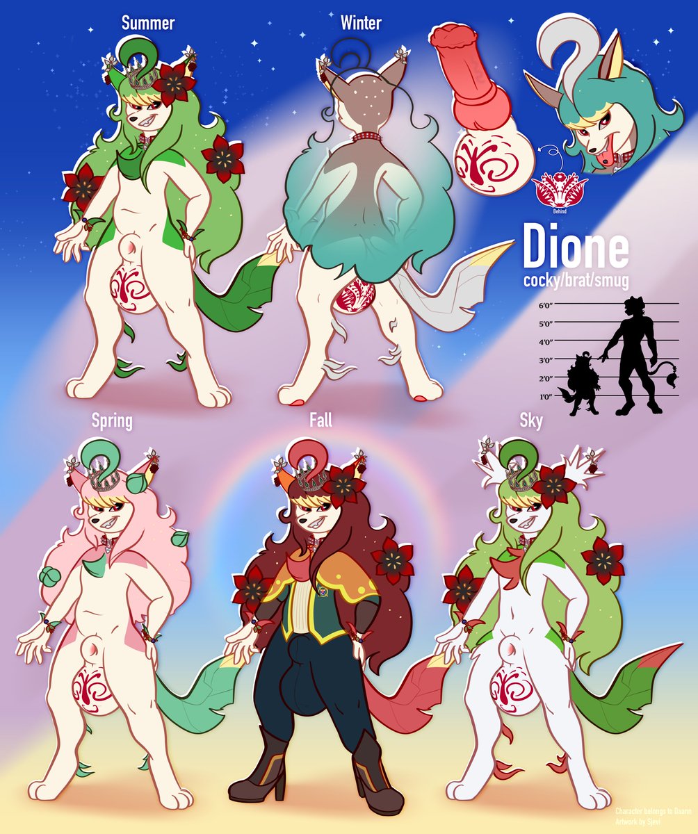 Meet the cast!
Here we have the smug and bratty little shortstack of a Shaymin. While he's just 3ft tall, he knows how to get you on your knees and service his knotted shaft.

Artist is <a href="/Sjevidk/">Sjevi (@sjevi.bsky.social)</a> 
#shaymin #cockvore #predator #furryoc #furryartwork