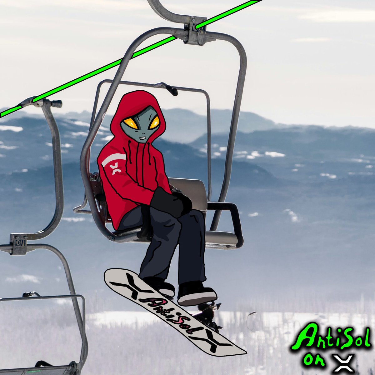 AntiSolXrpl's tweet photo. Only limited spaces on the AntiSol lift at this price!

Enjoy the ride, XRP mountain has some stunning views. Even better, the views of what’s on the horizon 📈

#Bridge2XRPL https://t.co/xn3Ic4Sgca