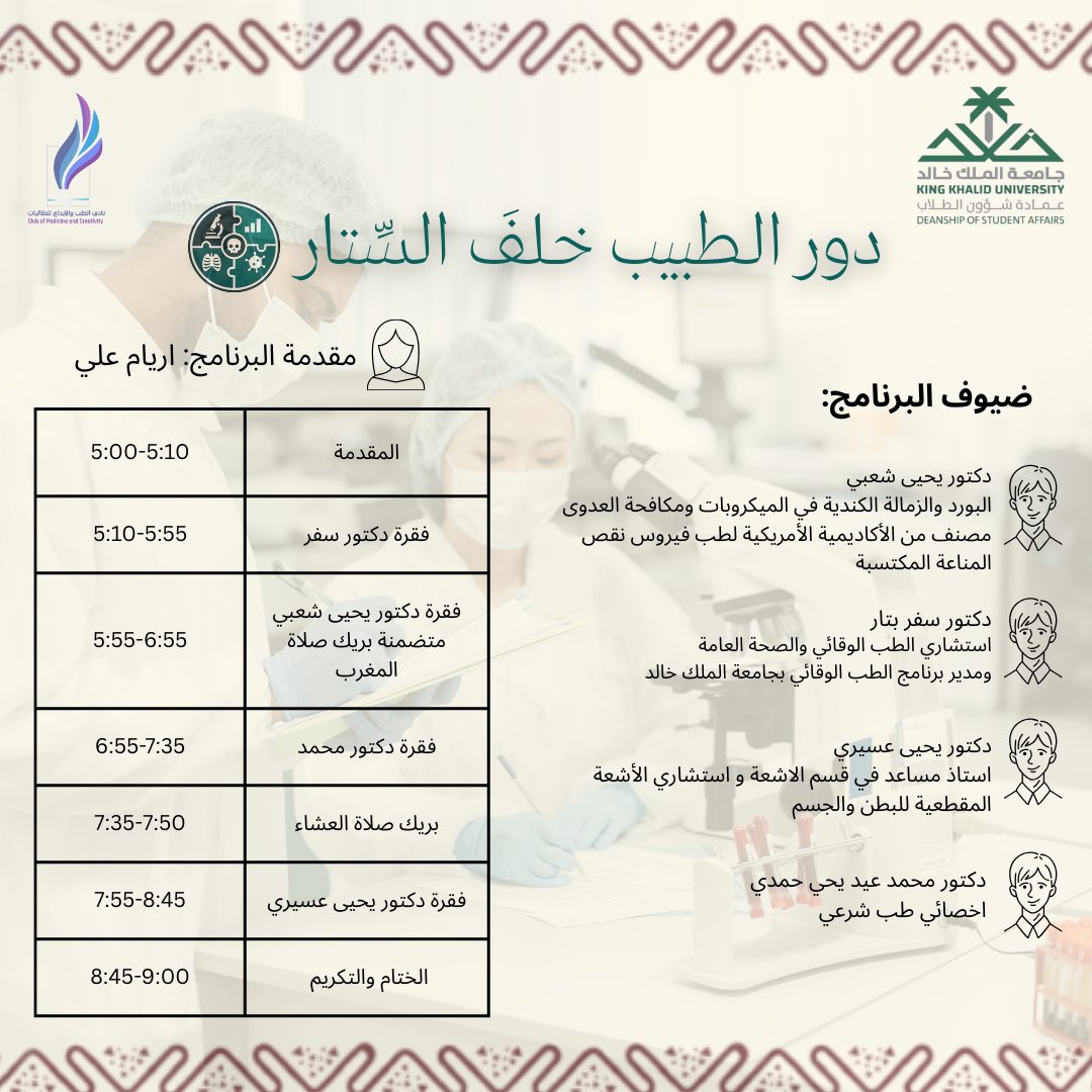 أنشطة الطب والإبداع tweet media