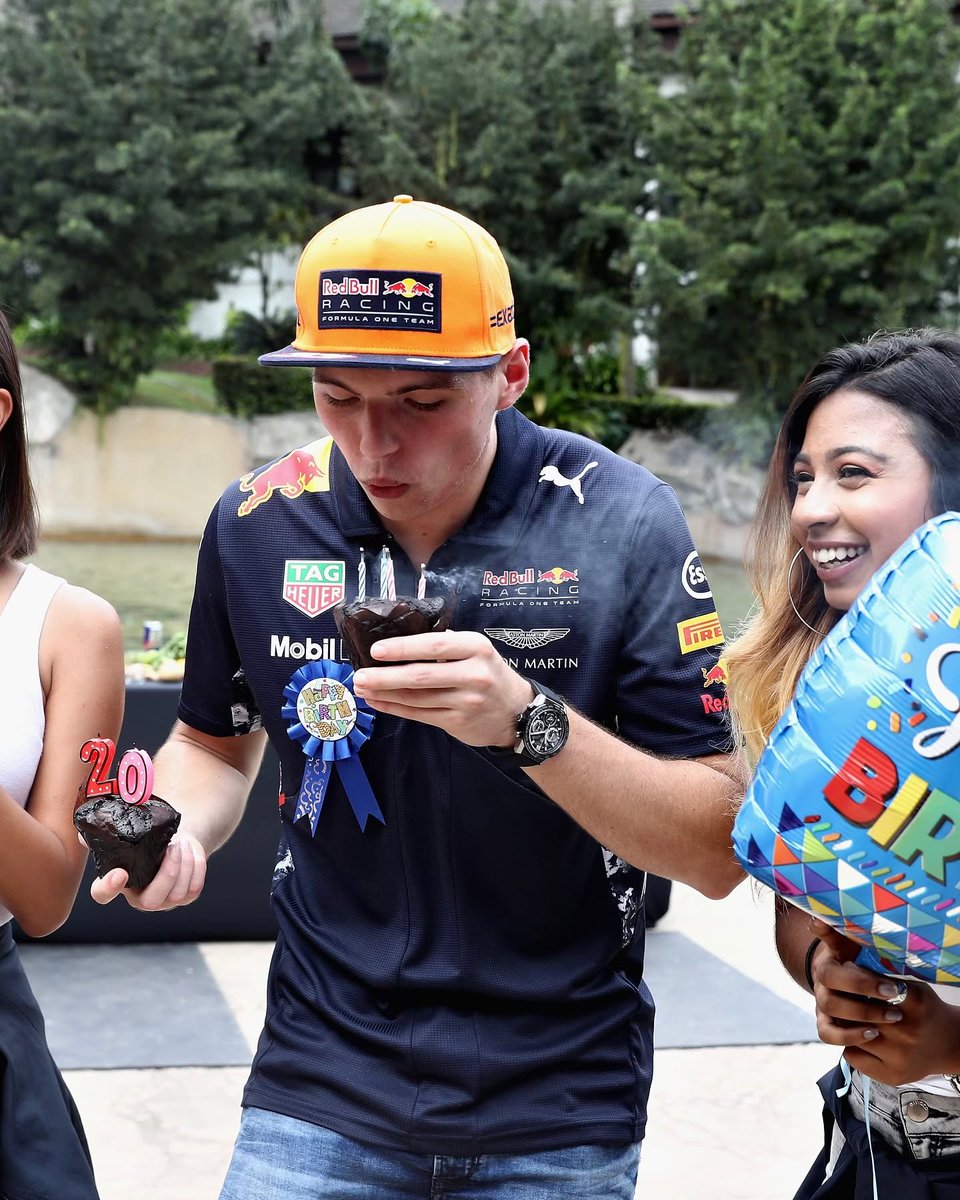 It’s Max Verstappen’s birthday! 🎂

Here’s a reminder of the incredible records he owns:

‣ Youngest driver to compete in a Grand Prix
‣ Youngest driver to score a point
‣ Youngest driver to score a podium
‣ Youngest driver to win a Grand Prix
‣ Youngest driver to achieve a