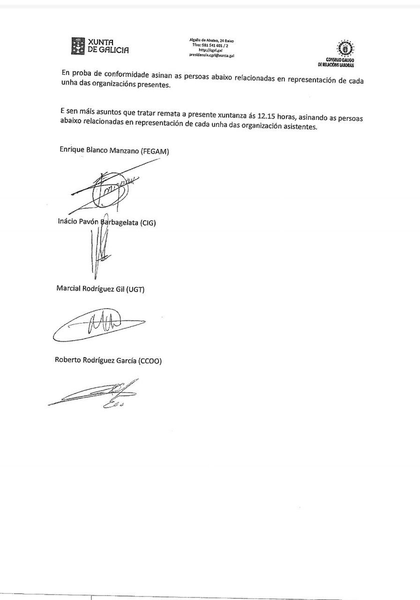 26 de Septiembre 2025. Comisión Paritaria V Convenio Colectivo Galicia

#Ambulancia #TES #TTS #FEGAM #Sindicatos