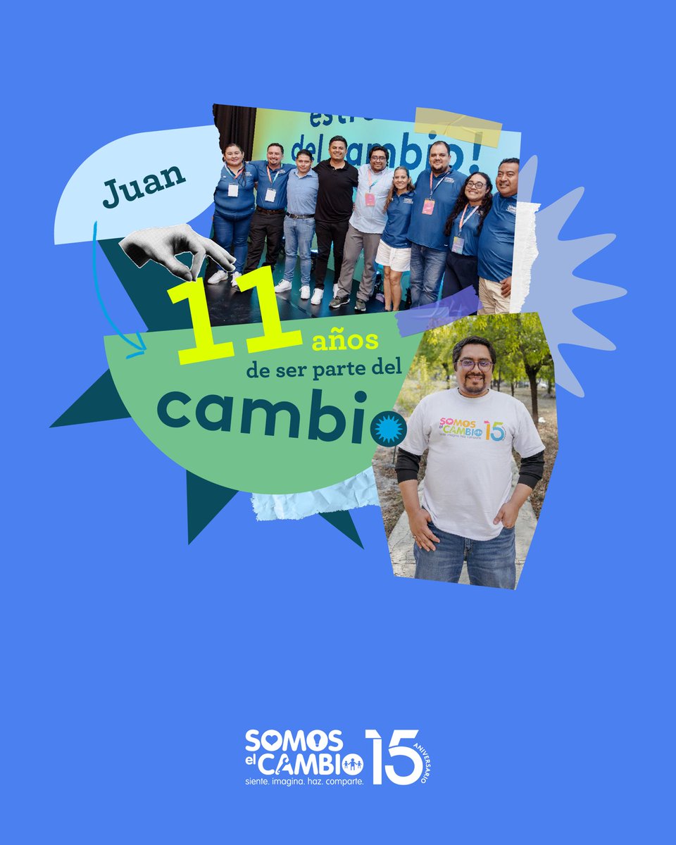 Juan cumple 11 años en Somos el Cambio.
Su pasión y entrega nos inspiran a seguir adelante. 💜