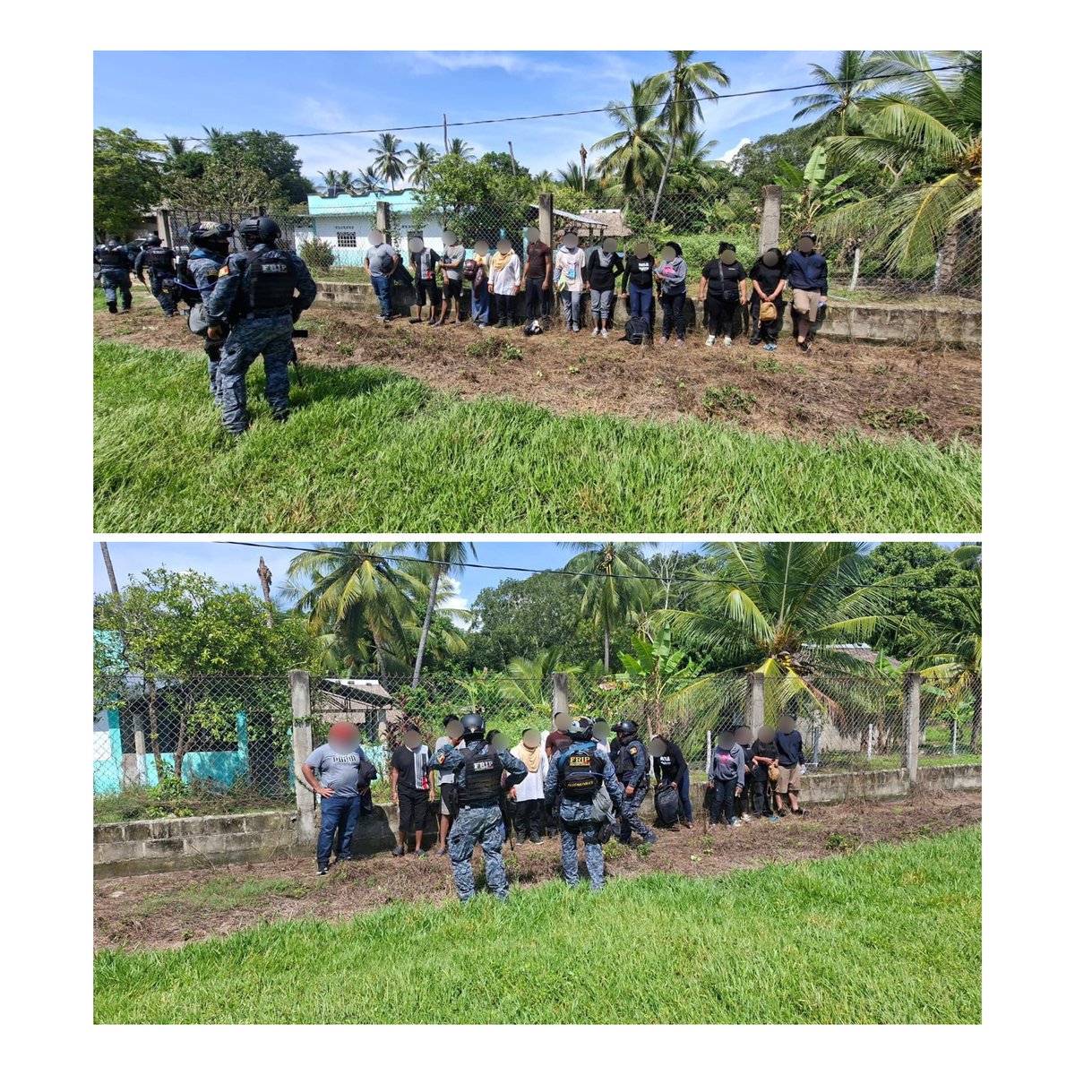 SolisInforma's tweet photo. 🛑 Operativo en #Mapastepec: rescatan a 16 migrantes vía aérea tras hallarlos en embarcación abandonada. https://t.co/rI333vW6zF