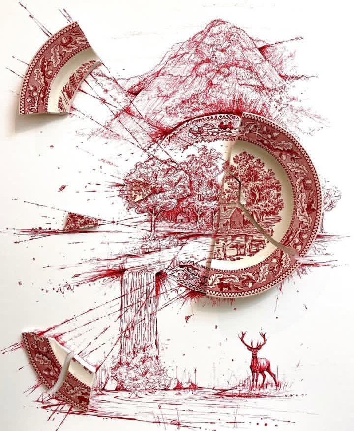 هنر همیشه جذابیت خاص خودشو داره ، حتی در ویرانی