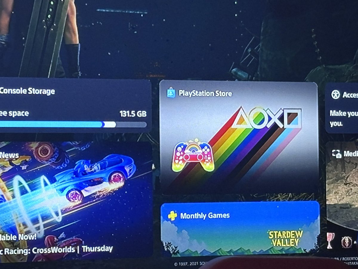 megaflare's tweet photo. gay playstation on my welcome page #howdotheyknow https://t.co/dKnmST0xod